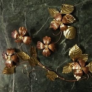 Set of Decorative Metal flowers
